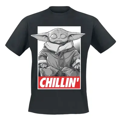 Star Wars The Mandalorian - Chillin' T-Shirt black