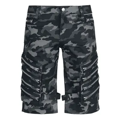 Heartless Arvid Shorts Camo Shorts black