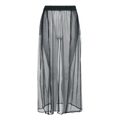 Gothicana by EMP Sheer Skirt Long skirt black