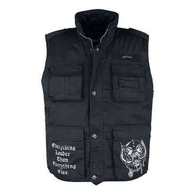 Motörhead Brandit Bastards - Ranger Vest Vest black