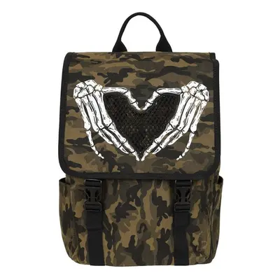 Banned Darkest Love Camo Backpack camouflage