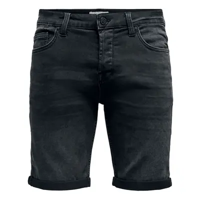 ONLY and SONS Ply Life Reg Shorts black