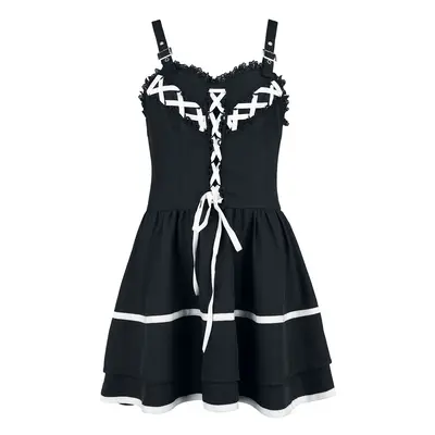 Banned Yumi Dress Short dress black white