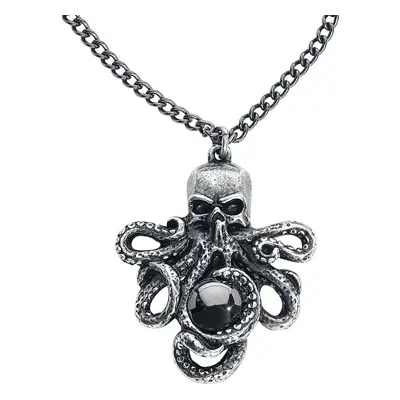 Alchemy Gothic Mammon of the Deep Pendant Necklace silver coloured