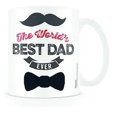 Best Dad Cup white black red