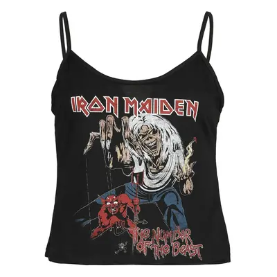 Iron Maiden The Number Of The Beast Top black