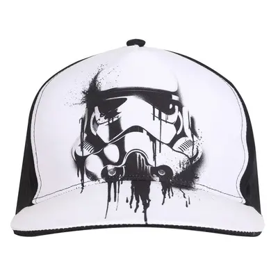 Star Wars Dripping Stormtrooper Cap Cap white