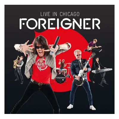 Foreigner Live in Chicago LP multicolor