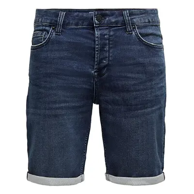 ONLY and SONS ONSPly Life Reg D Blue Slim Fit Shorts blue