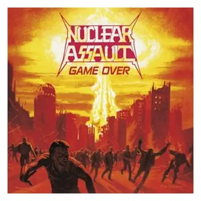 Nuclear Assault Game over CD multicolor