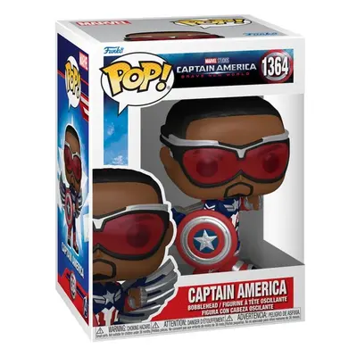 Captain America Brave New World - Captain America Vinyl Figurine 1364 Funko Pop! multicolour