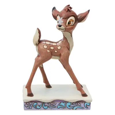 Bambi Frosted fawn - Bambi Christmas figurine Statue multicolour