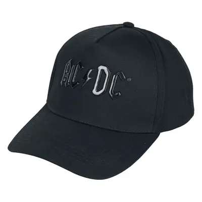 AC/DC Shiny Black Logo Cap black