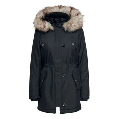 Only Iris Fur Winter Parka Winter Jacket black