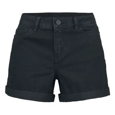 Noisy May Be Lucy Fold Shorts Shorts black