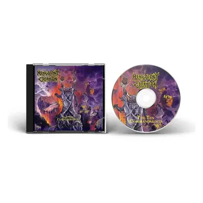 Malevolent Creation The ten commandments CD multicolor