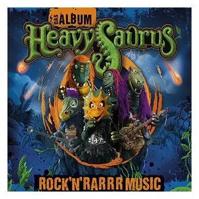 Heavysaurus Das Album-Rock 'n' Rarrr Music CD multicolor