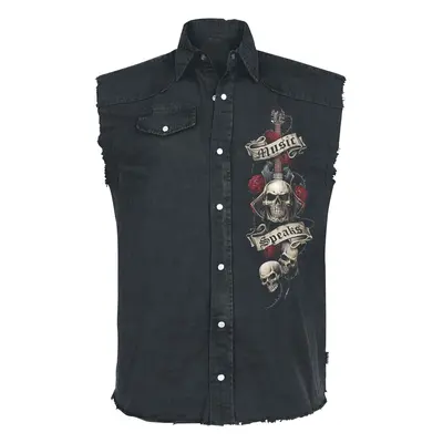 Spiral Unspoken Vest black