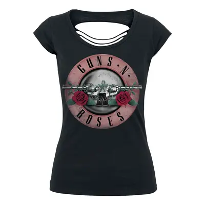 Guns N' Roses Pink Bullet T-Shirt black