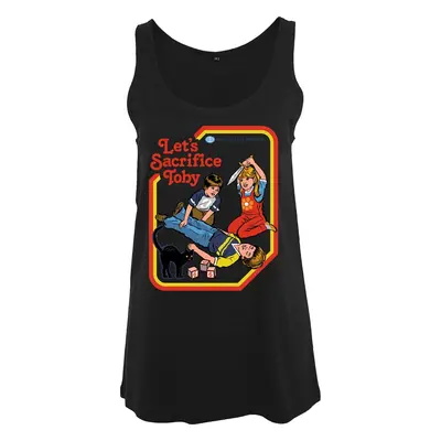 Steven Rhodes Let's Sacrifice Toby Top black