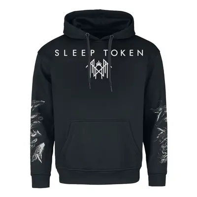 Sleep Token Deep Sea Sleeves Hooded sweater black