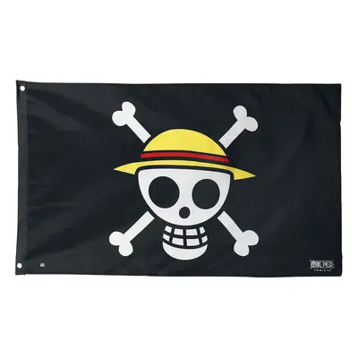 One Piece Skull Flag black