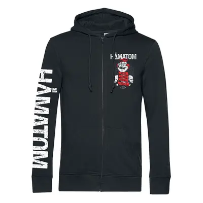 Hämatom Mein Leben - Meine Regeln Hooded zip black