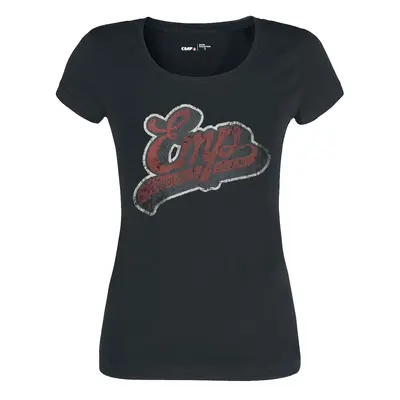 EMP Stage Collection T-shirt with vintage EMP logo T-Shirt black