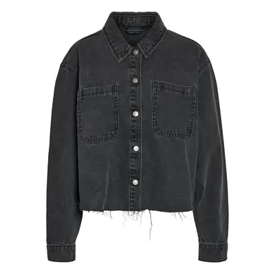 Noisy May NMALVA L/S DENIM SH SHACKET AZ387BL NOOS Longsleeve black