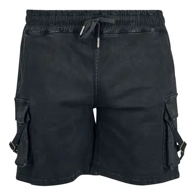 RED by EMP Comfortable denim shorts Shorts black