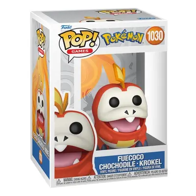 Pokémon Fuecoco - Chochodile - Krokel Vinyl Figurine 1030 Funko Pop! multicolour