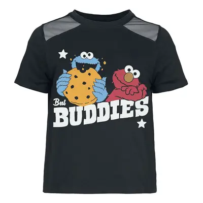 Sesame Street Buddies - Cookie Monster- Elmo Jersey black