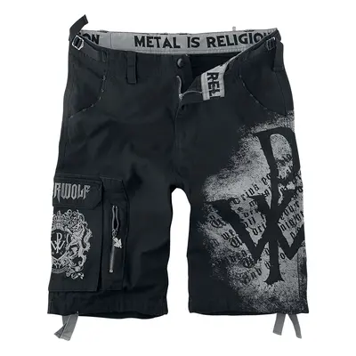 Powerwolf EMP Signature Collection Shorts black grey