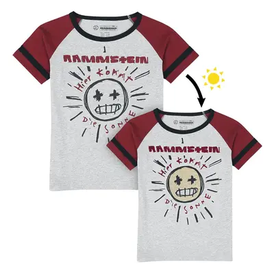 Rammstein Kids - Sonne T-Shirt grey red