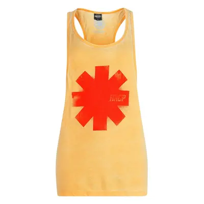 Red Hot Chili Peppers Shaded Logo Top yellow