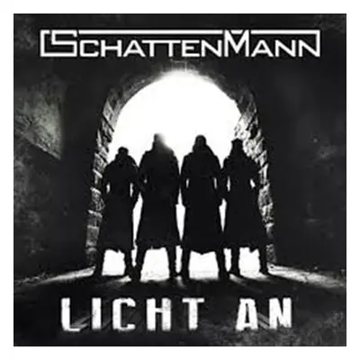 Schattenmann Licht an CD multicolor