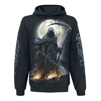 Spiral Shadow Rider Hooded sweater black