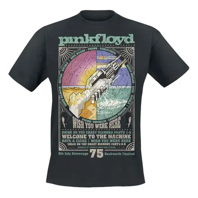 Pink Floyd WYWH Tracklist T-Shirt black