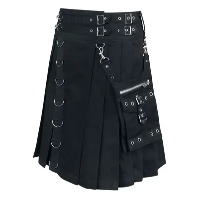 Heartless Calle Kilt Medium-length skirt black