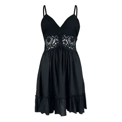 Gothicana by EMP Mini Dress with Lace Short dress black