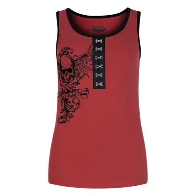 Rock Rebel by EMP Top burgundy