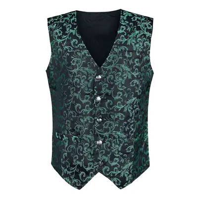 Altana Industries Brocade Vest Vest green