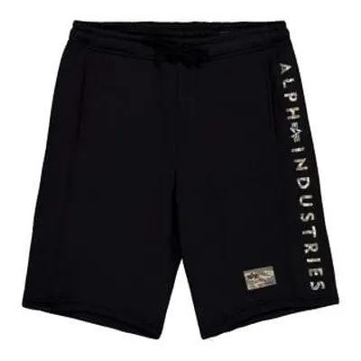 Alpha Industries Camo Casual Shorts Shorts black