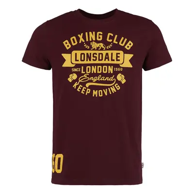 Lonsdale London GRUTING T-Shirt burgundy