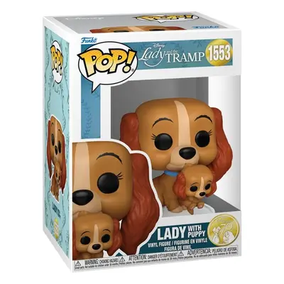 Lady and the Tramp Lady with Puppy Vinyl Figurine 1553 Funko Pop! multicolour