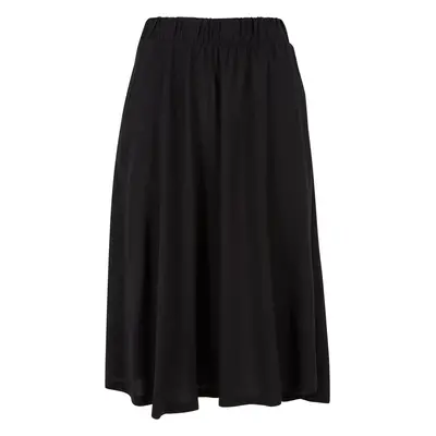 Urban Classics Ladies Viscose Skirt Medium-length skirt black