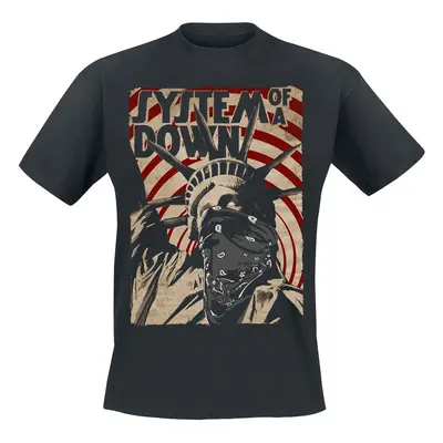 System Of A Down Liberty Bandit T-Shirt black