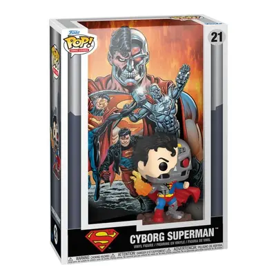 Superman Cyborg Superman (Comic Covers) Vinyl Figurine 21 Funko Pop! multicolour