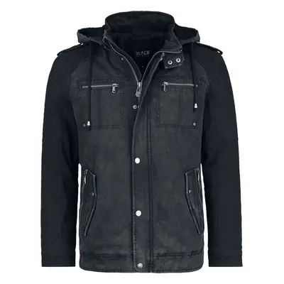 Black Premium by EMP Army Field Jacket Winter Jacket black grey