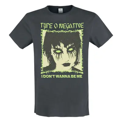 Type O Negative Amplified Collection - I Don't Wanna Be Me T-Shirt charcoal